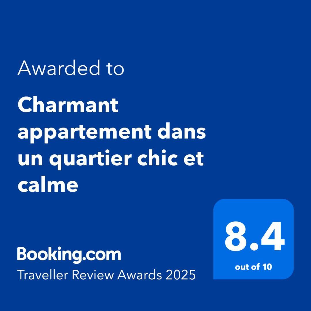 Charmant Appartement Dans Un Quartier Chic Et Calme Marrakesh Exterior foto