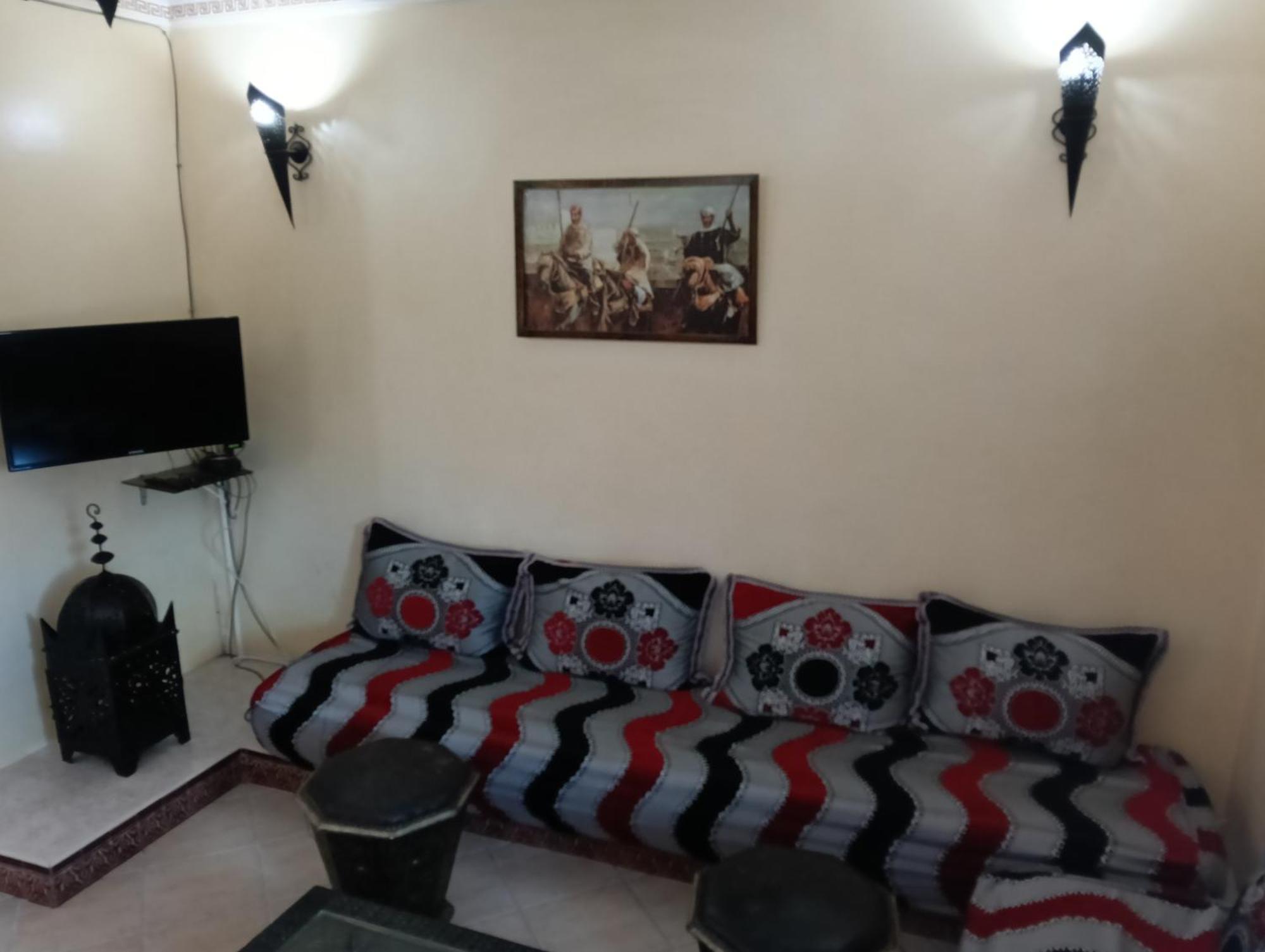 Charmant Appartement Dans Un Quartier Chic Et Calme Marrakesh Exterior foto